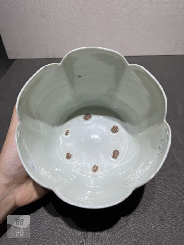 明 湖田狮钮盖执壶和温碗（一套） - 图15